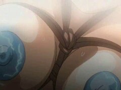 Atado hentai llegar boca follada. Atado arriba hentai consiguiendo boca follada y Jizzed